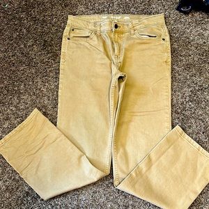 Tan/khaki straight leg boys pants size 16